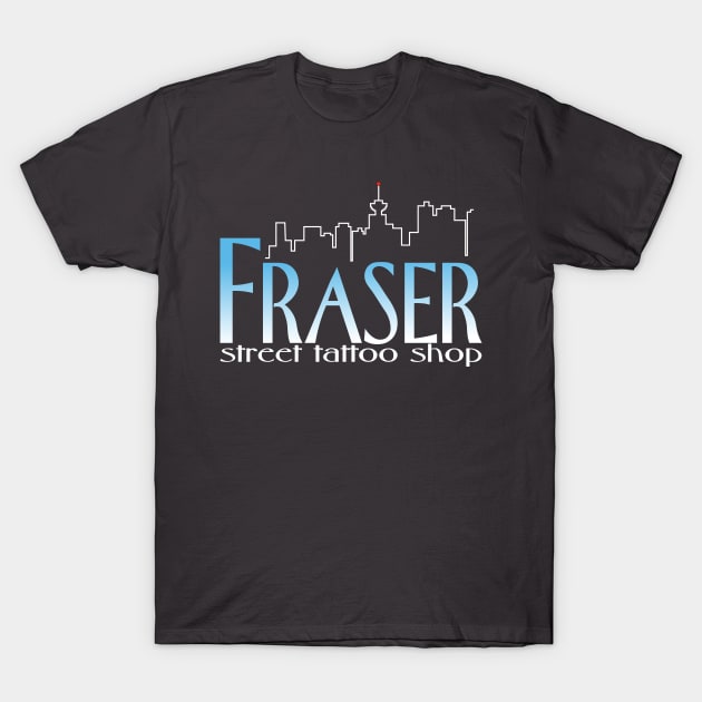 the lost fraser street tattoo shop T-Shirt by artburn